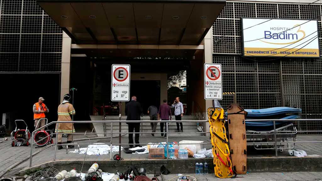 Badim É confirmada pelo IML 11ª morte em incêndio no Hospital Badim, no Rio ...